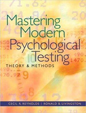 mastering modern psychological testing theory and methods 1st edition reynolds test bank