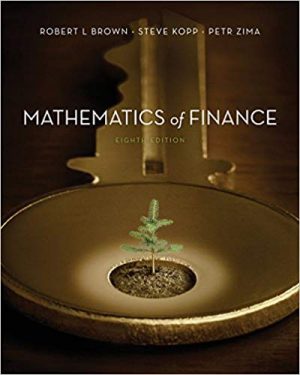 mathematics of finance 8th edition brown test bank
