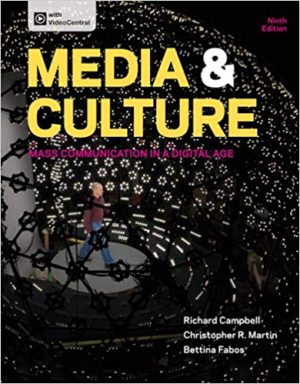 media and culture mass communication in a digital age 9th edition campbell test bank