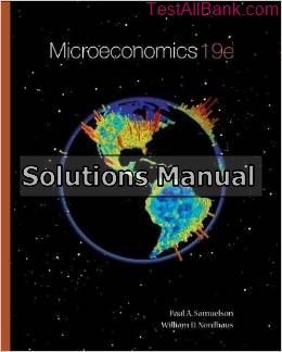 microeconomics 19th edition samuelson solutions manual