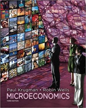 microeconomics 3rd edition krugman test bank