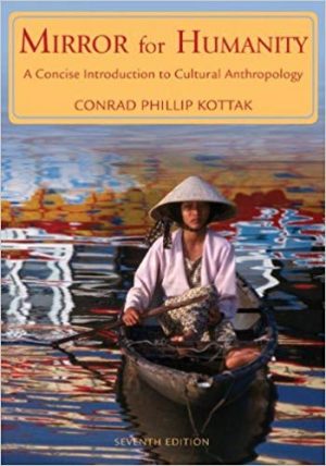 mirror for humanity a concise introduction to cultural anthropology 7th edition kottak test bank