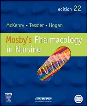 mosbys pharmacology in nursing 22nd edition mckenry test bank