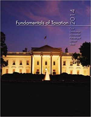 mp fundamentals of taxation 2014 edition 7th edition cruz solutions manual