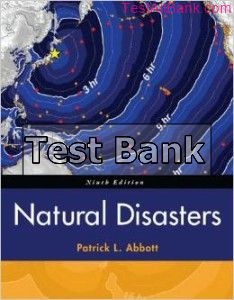 natural disasters 9th edition abbott test bank