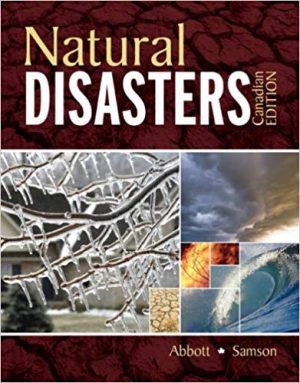 natural disasters canadian 1st edition abbott test bank