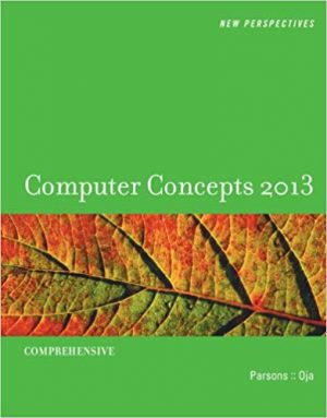 new perspectives on computer concepts 2013 comprehensive 15th edition parsons test bank