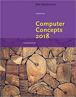 new perspectives on computer concepts 2018 comprehensive 20th edition parsons test bank