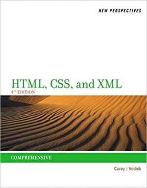 new perspectives on html css and xml comprehensive 4th edition carey solutions manual