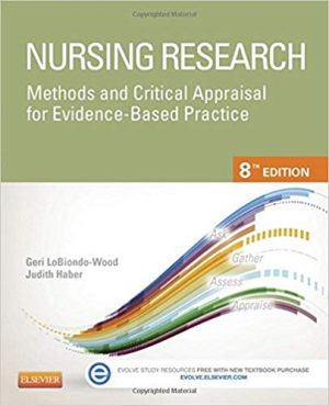 nursing research 8th edition wood test bank
