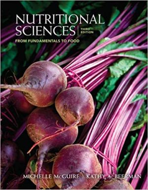 nutritional sciences 3rd edition mcguire test bank