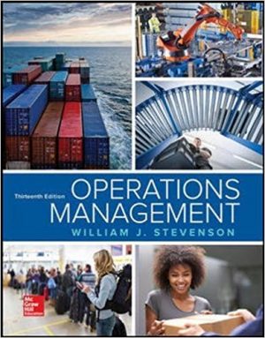 operations management 13th edition stevenson solutions manual