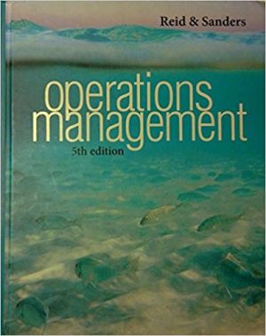 operations management 5th edition reid test bank