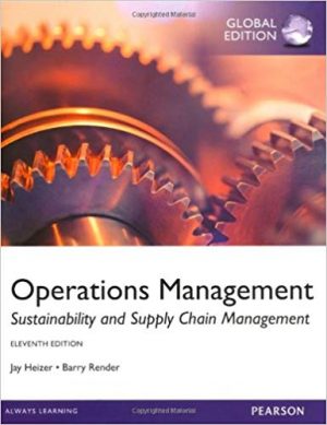 operations management global edition 11th edition heizer test bank