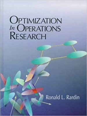 optimization in operations research 1st edition rardin solutions manual