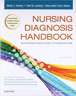 pearson nursing diagnosis handbook 11th edition wilkinson solutions manual