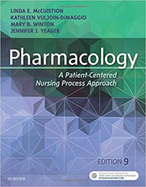 pharmacology a patient centered nursing process approach 9th edition mccuistion test bank