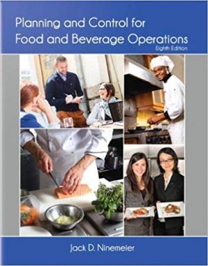 planning and control for food and beverage operations 8th edition ninemeier test bank