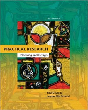 practical research planning and design 10th edition leedy test bank