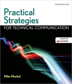 practical strategies for technical communication 2nd edition markel test bank