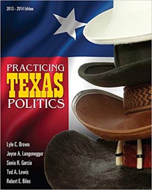 practicing texas politics 15th edition brown test bank