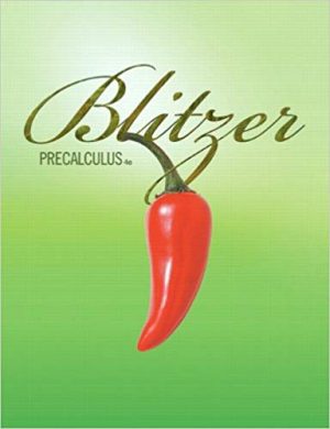 precalculus 4th edition blitzer solutions manual