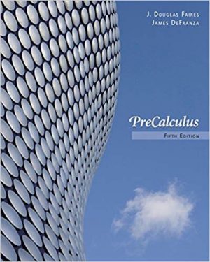 precalculus 5th edition faires test bank