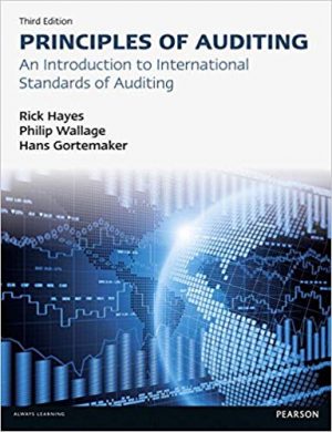 principles of auditing an introduction to international standards on auditing 3rd edition hayes solutions manual