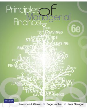 principles of managerial finance 6th edition gitman solutions manual