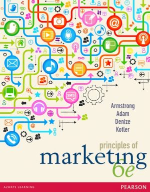 principles of marketing 6th edition armstrong test bank
