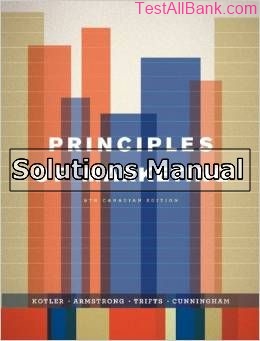 principles of marketing canadian 9th edition kotler solutions manual