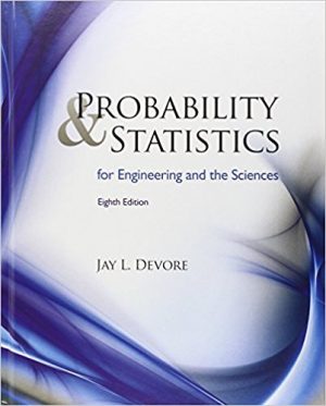 probability and statistics for engineering and the sciences 8th edition devore solutions manual