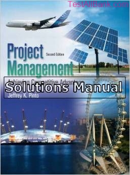 project management 2nd edition pinto solutions manual