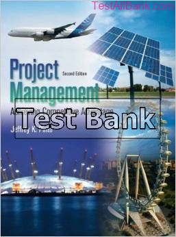 project management 2nd edition pinto test bank