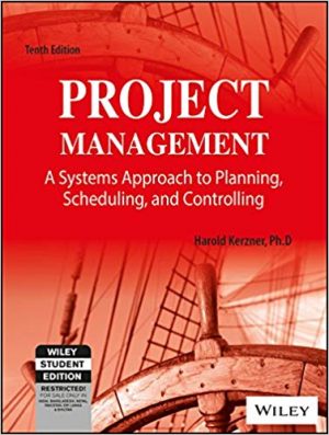 project management a systems approach to planning scheduling and controlling 10th edition kerzner test bank