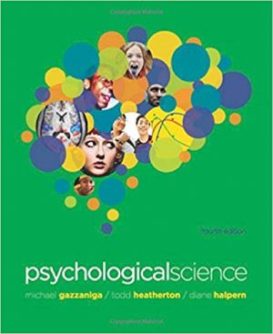 psychological science 4th edition gazzaniga test bank
