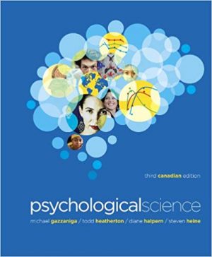 psychological science canadian 3rd edition gazzaniga test bank