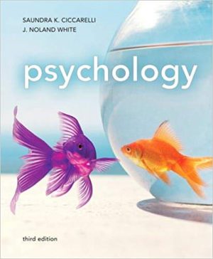 psychology 3rd edition ciccarelli test bank