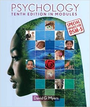 psychology in modules with updates on dsm 5 10th edition myers test bank