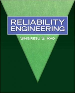 reliability engineering 1st edition rao solutions manual