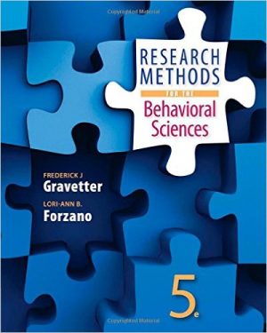 research methods for the behavioral sciences 5th edition gravetter test bank