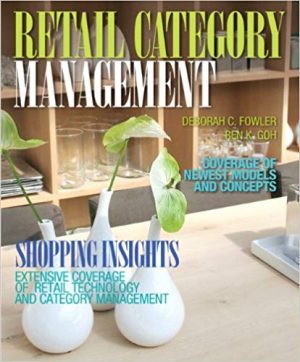 retail category management 1st edition fowler test bank