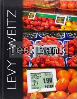 retail management 8th edition levy test bank