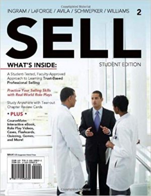 sell 2 2nd edition ingram test bank