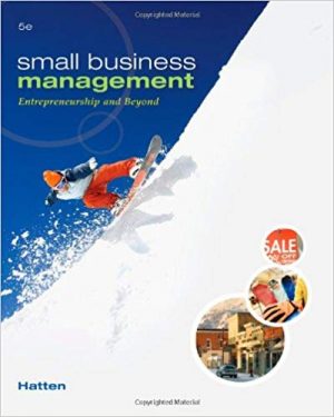 small business management 5th edition hatten test bank