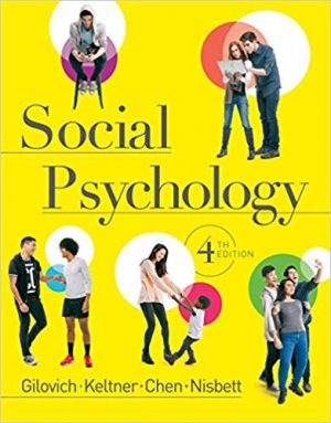 social psychology 4th edition gilovich test bank