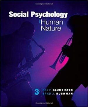 social psychology and human nature comprehensive edition 3rd edition baumeister test bank