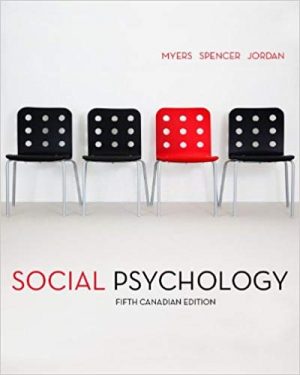 social psychology canadian 5th edition myers test bank