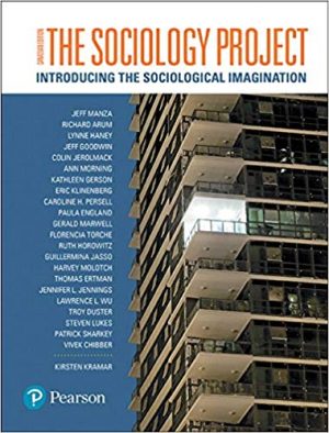 sociology project introducing the sociological imagination canadian 1st edition manza test bank
