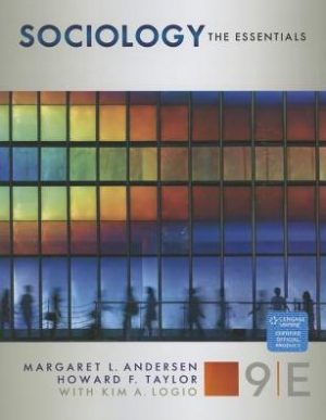 sociology the essentials 9th edition andersen test bank